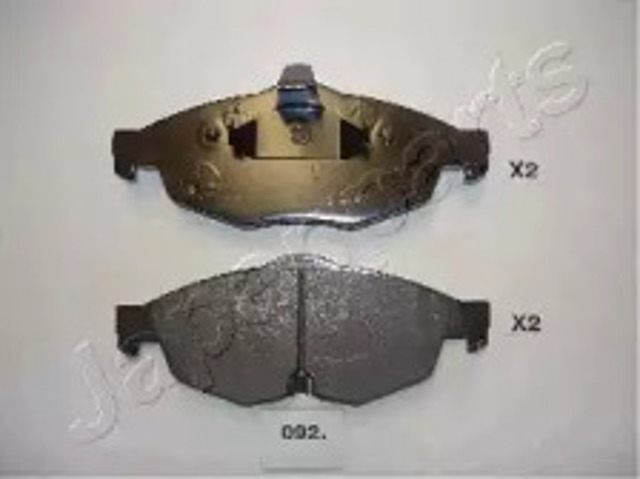 Klocki hamulcowe przednie tarczowe PA092AF JAPANPARTS
