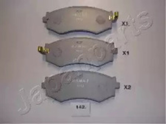 Klocki hamulcowe przednie tarczowe PA142AF JAPANPARTS