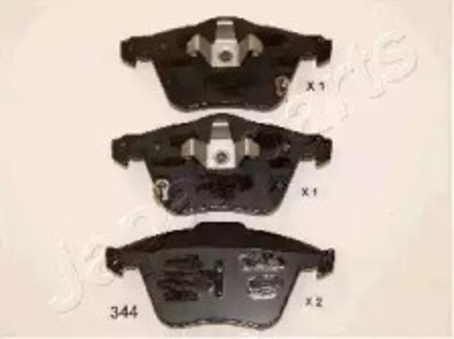 Klocki hamulcowe przednie tarczowe PA344AF JAPANPARTS