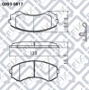 Klocki hamulcowe przednie tarczowe Q0930817 Q-FIX