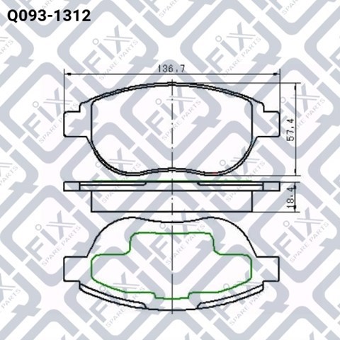 Klocki hamulcowe Citroen Xsara