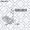 Uszczelniacz zaworu dolotowego/wylotowego Q3030974 Q-FIX