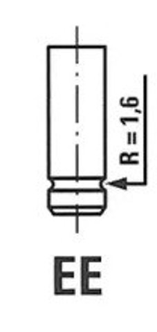 Zawór wydechowy R3563RCR Freccia