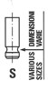 Zawór wydechowy R6148RCR FRECCIA