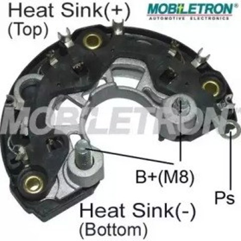 Mostek prostowniczy alternatora = Moster diodowy alternatora RB117H Mobiletron