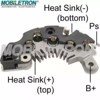 Mostek prostowniczy alternatora = Moster diodowy alternatora RD95A MOBILETRON