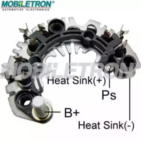 Mostek prostowniczy alternatora = Moster diodowy alternatora Fiat Doblo 1 119