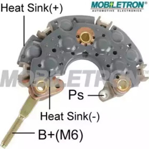 Mostek prostowniczy alternatora = Moster diodowy alternatora RN13 MOBILETRON