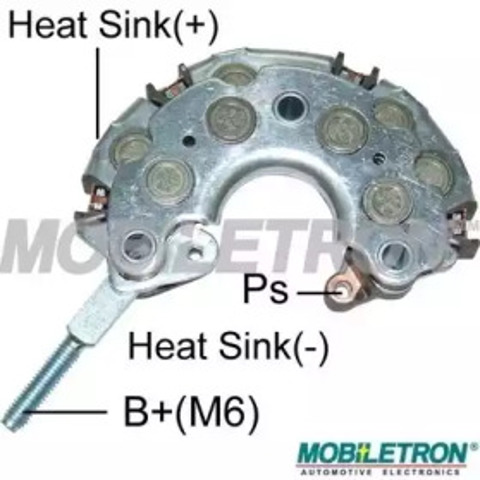Mostek prostowniczy alternatora = Moster diodowy alternatora Volkswagen Sharan 1 7M8, 7M9, 7M6