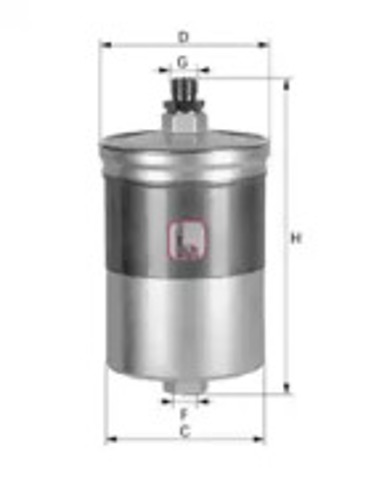 Filtr paliwa S1900B SOFIMA