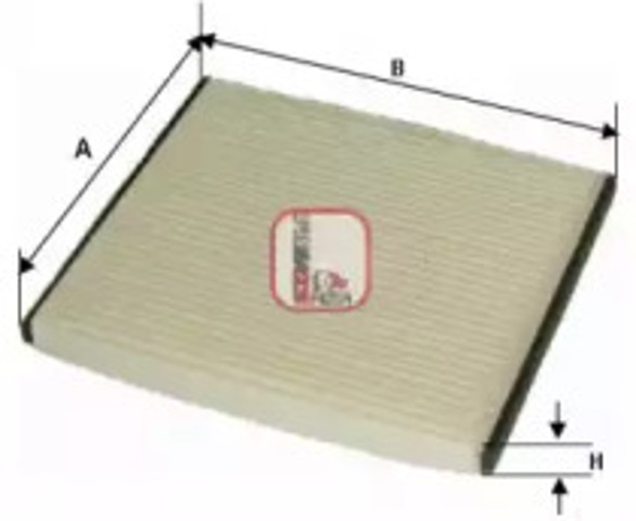 Filtr kabiny S3050C SOFIMA
