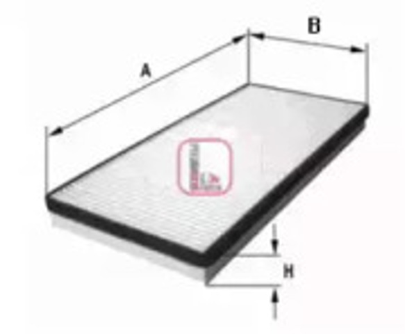Filtr kabiny S3054C SOFIMA