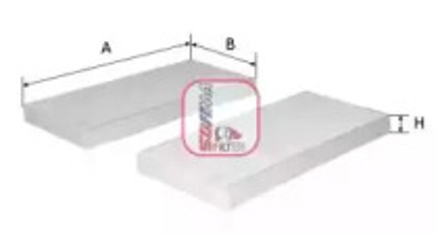 Filtr kabiny S3253C SOFIMA