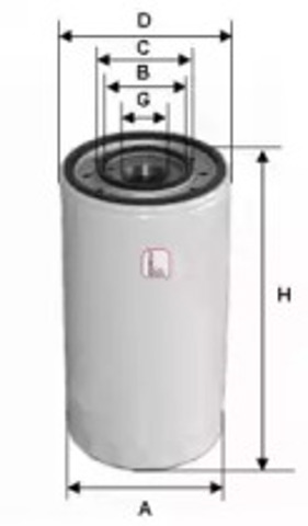 Filtr oleju S3475R SOFIMA