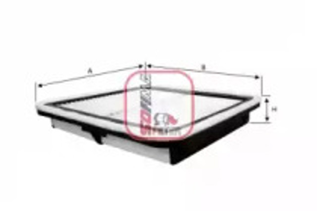 Filtr powietrza S3615A SOFIMA