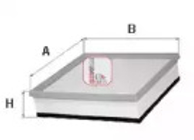Filtr powietrza S3647A SOFIMA