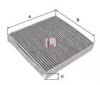 Filtr kabiny S4159CA SOFIMA