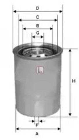 Filtr paliwa S4423NR SOFIMA
