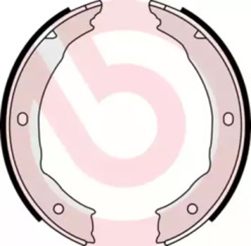 Klocki hamulca ręcznego S61540 BREMBO