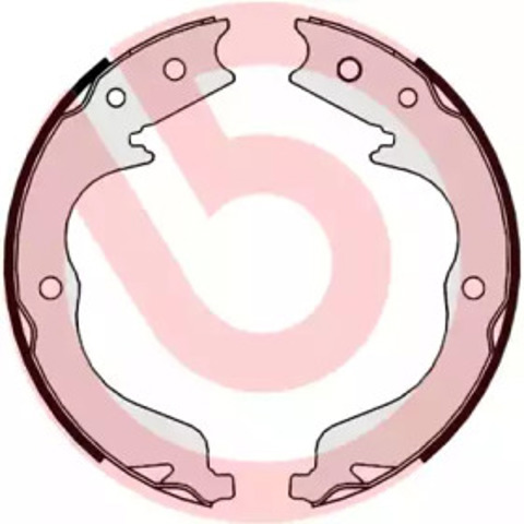 Klocki hamulca ręcznego S61542 BREMBO