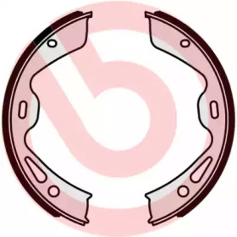 Klocki hamulca ręcznego S65504 BREMBO