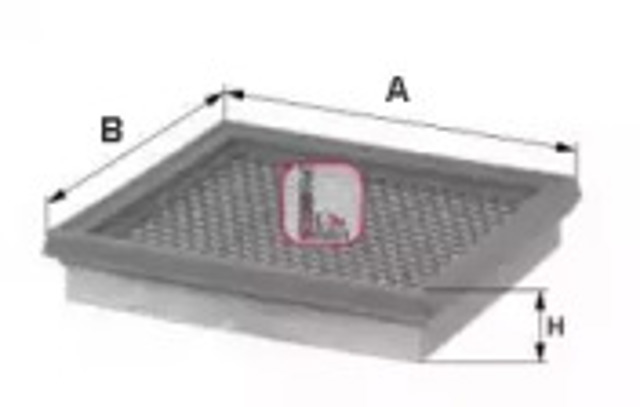 Filtr powietrza S8020A SOFIMA