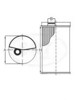 Filtr paliwa SC7079P SCT