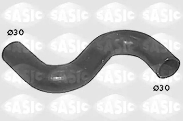 Przewód (króciec) chłodnicy górny Peugeot 206 2A/C