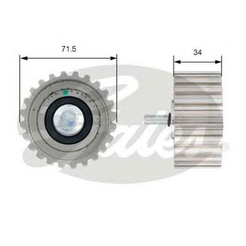 Rolka napinacza Fiat Ducato