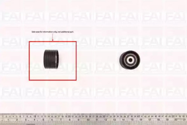 Rolka prowadząca kierunkowa paska rozrządu T9370 FAI