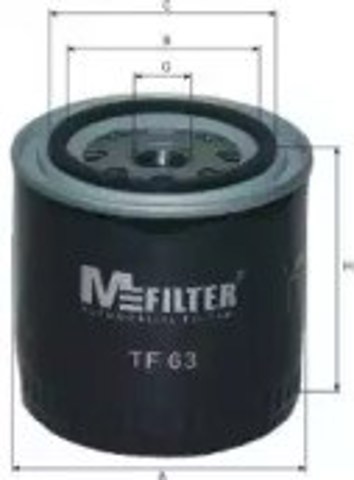Filtr oleju Ford Taunus