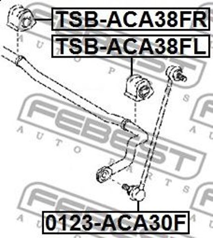 TSBACA38FR Febest