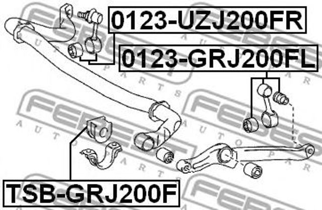 TSBGRJ200F Febest