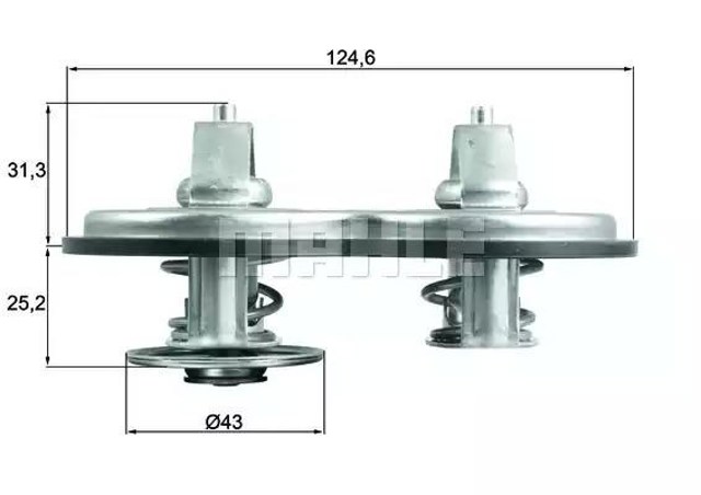 Termostat TX14183 Mahle Original