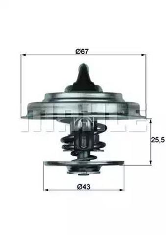 Termostat TX1879 MAHLE