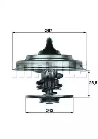 Termostat TX1879 Mahle Original