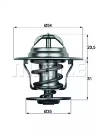 TX2680D1 Mahle Original