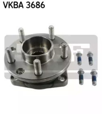 Piasta tylna VKBA3686 SKF