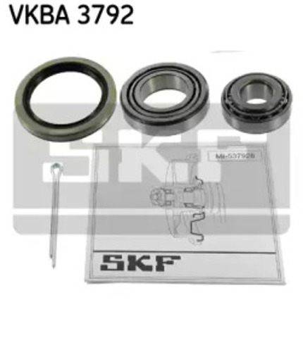 Lożysko piasty tylnej VKBA3792 SKF