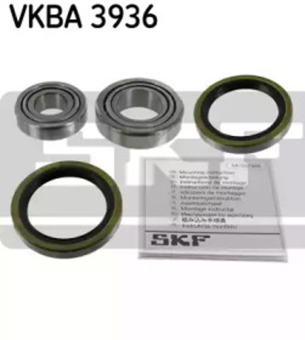 Lożysko piasty tylnej VKBA3936 SKF