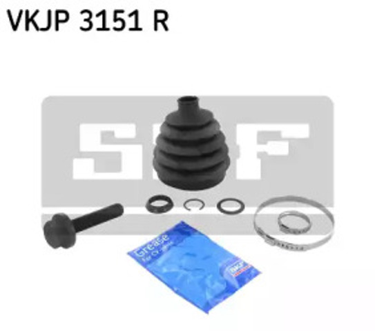 Osłona przegubu homokinetycznego półosi przedniej zewnętrzna VKJP3151R SKF