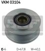 Koło pasowe alternatora VKM03104 SKF