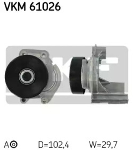Napinacz paska napędowego VKM61026 SKF