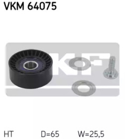 Rolka napinacza paska napędowego VKM64075 SKF