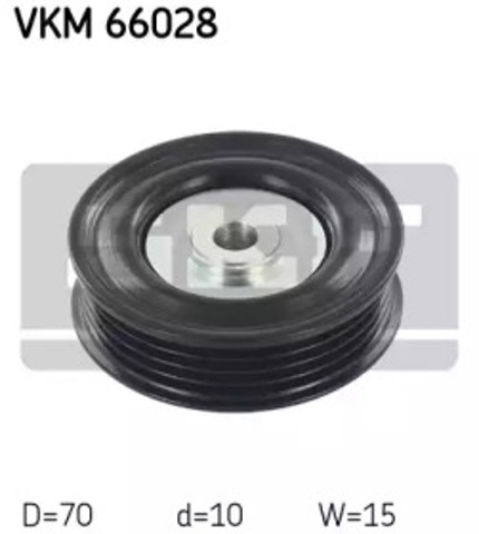 Rolka napinacza paska napędowego VKM66028 SKF