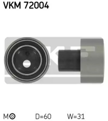 Rolka napinacza paska rozrządu VKM72004 SKF