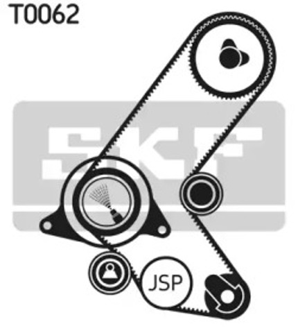 Pasek rozrządu, zestaw VKMA05214 SKF