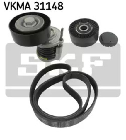 Pasek napędowy mechanizmów, zestaw VKMA31148 SKF