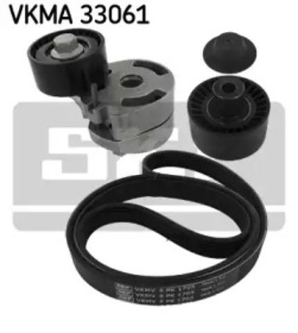 Pasek napędowy mechanizmów, zestaw VKMA33061 SKF