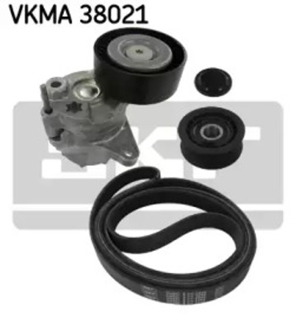 Pasek napędowy mechanizmów, zestaw VKMA38021 SKF